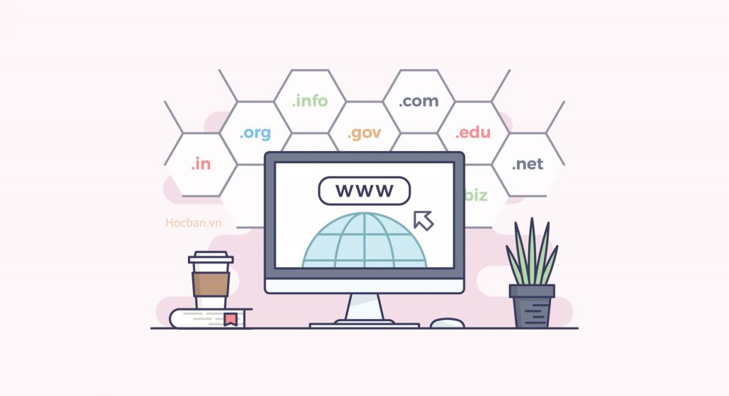 sự khác nhau giữa tên miền .com và .vn