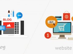 sự khác biệt giữa blog website và trang web